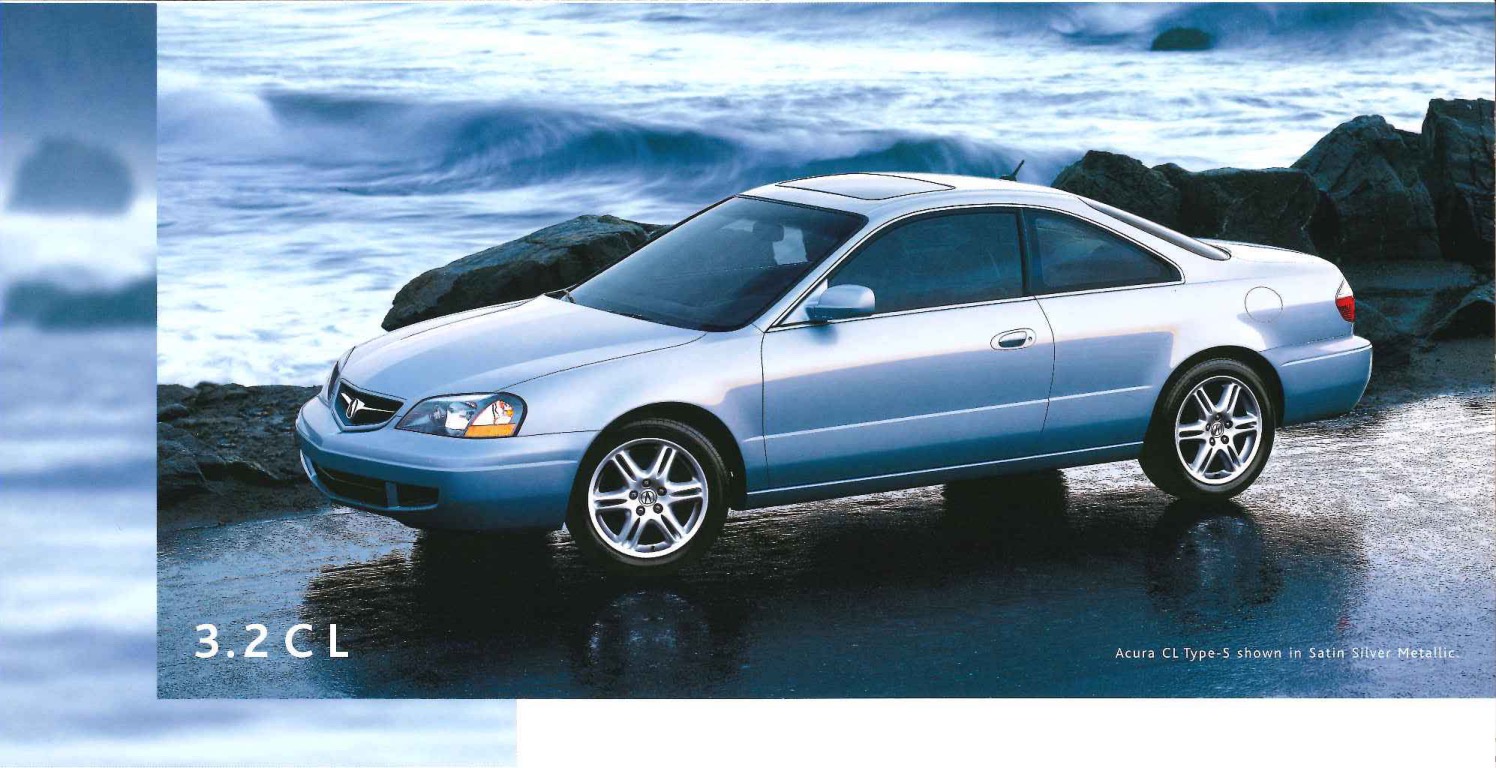 2003 Acura Brochure Page 1